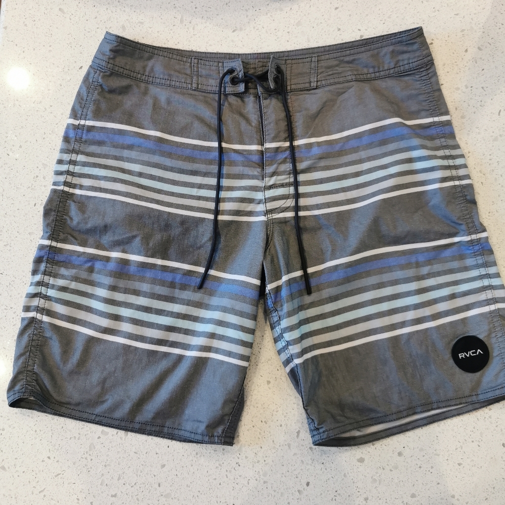 RVCA Swim Trunks, Size 30